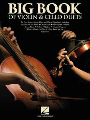 Big Book of Violin &amp; Cello Duets: Score with Separate Pull-Out Parts