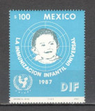 Mexic.1987 Ziua mondiala a sanatatii PM.38, Nestampilat