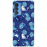 Husa compatibila cu Motorola Moto G22 model Astrocats, Silicon, TPU, Viceversa