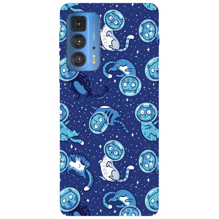 Husa compatibila cu Motorola Moto G22 model Astrocats, Silicon, TPU, Viceversa