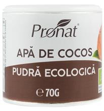 Pudra de Apa de Cocos Bio 70 grame Pronat Cod: PRN10337 foto