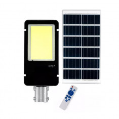 Lampa Solara 1200W IP 65 6500K cu suport si panou solar si telecomanda