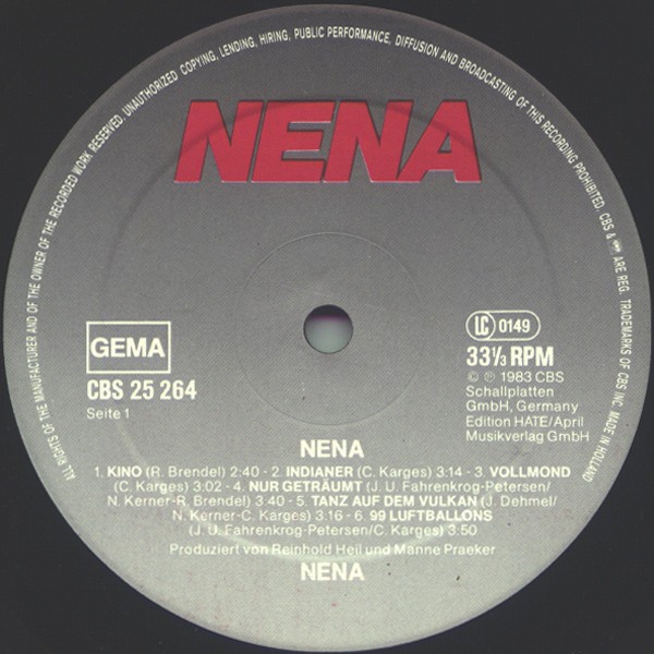 Nena - Nena (Vinyl)