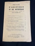 Revue d'Asc&eacute;tique et de Mystique (Nr. 155, Iulie-Septembrie 1963) Toulouse, CNRS - Revistă de Teologie și Istorie / Teologie Mistică