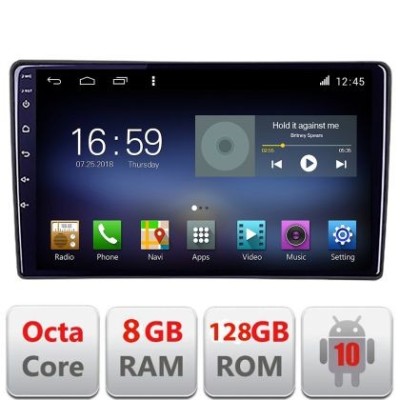Navigatie Renault Trafic 2008-2012 Octa Core cu Android Radio Bluetooth Internet GPS WIFI DSP 8+128GB 4G CarStore Technology foto