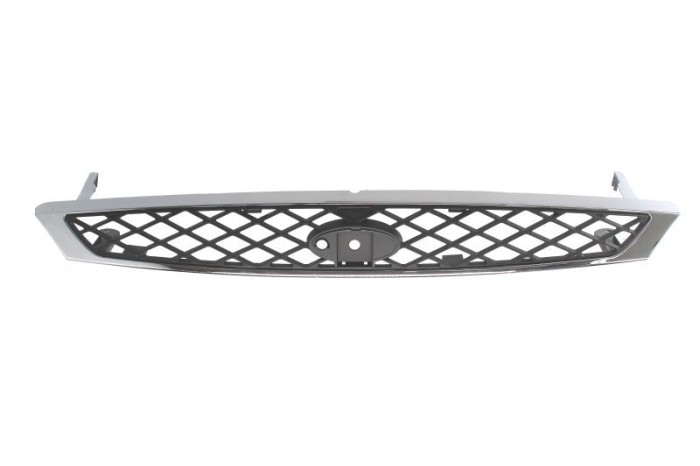 Grila radiator Ford Focus, 2002-11.2004, crom/negru, 1211972, 320105-4