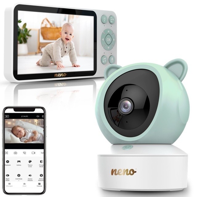 Neno Ivo &ndash; video-monitor rotativ cu receptor, conectare si prin telefon