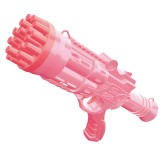 Cumpara ieftin Set cu 2 Pistoale Pentru Facut Baloane de Sapun APF cu 24 Orificii Roz