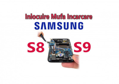 Reparatie Mufa Incarcare Samsung s8 g950 s9 g960 Inlocuire Conector Alimentare foto