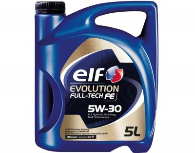 Ulei Elf Evolution Full-Tech FE 05W30 5L 130097 25286 / EVO FULLTECH FE 5W30 5L / EP5W30FE/5 foto