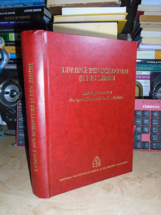 LUMINA DIN SCRIPTURI SI DIN ZIDIRI * ANTOLOGIE DIN OPERA SF. VASILE CEL MARE #