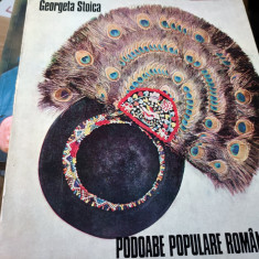 PODOABE POPULARE ROMANESTI - GEORGETA STOICA, MERIDIANE 1976 59 pag+ ilustrații