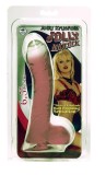 Dildo Anal Jolly Buttcock, Rosu, 16.5 cm