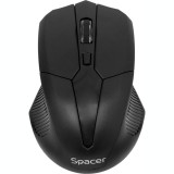 MOUSE SPACER Wireless 1600 dpi 3/1 negru SPMO-W02