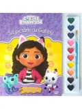 Cumpara ieftin Sa pictam cu Gabby. Carte de colorat cu pensula si acuarele. Gabby&#039;s Dollhouse/***