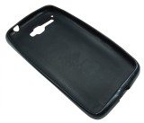 Husa silicon neagra (cu spate mat) pentru Alcatel One Touch X&#039;Pop (OT-5030, OT-5035D, OT-5035E, OT-5035Y)