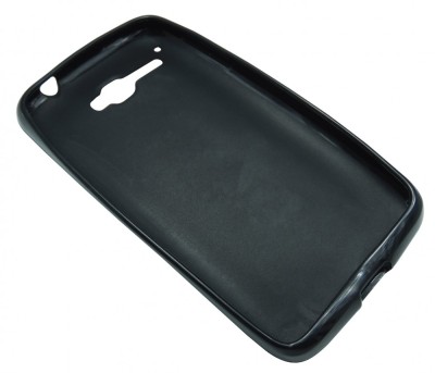 Husa silicon neagra (cu spate mat) pentru Alcatel One Touch X&amp;#039;Pop (OT-5030, OT-5035D, OT-5035E, OT-5035Y) foto
