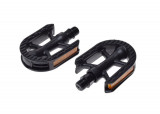 Set 2 pedale copii Wellgo din plastic pentru bicicleta, filet 9/16, culoare negr PB Cod:AWR0073