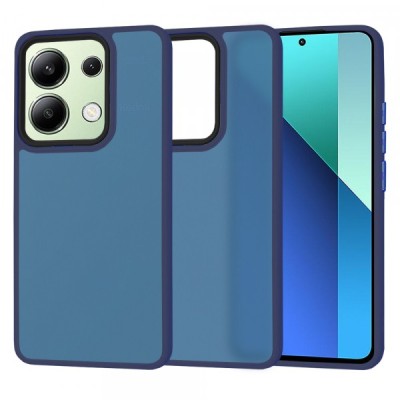 Husa pentru Xiaomi Redmi Note 13 4G, Techsuit, HaloFrost, Bleumarin foto