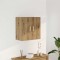 vidaXL Dulap de perete, stejar artizanal, 60x31x60 cm, lemn prelucrat 857070