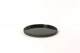 Farfurie - Round 17.5 x 1 cm - Glossy Outside Mat Black | Kinta