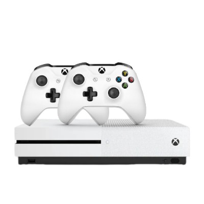 Consola MICROSOFT Xbox One S 1TB Second-Hand, ALB + 2 Controllere foto