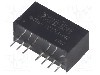 Convertor de tensiune, DC-DC, intrare 9...18V DC, iesire 15V DC, putere 1W, AIMTEC - AM1G-1215D-NZ