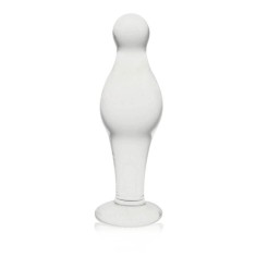 Glass Romance - Dop anal, transparent, 11.3 cm