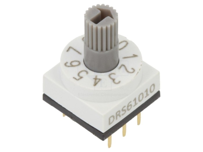 &Icirc;ntrerupător codificare PCB 2,54mm