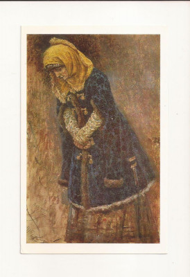 FA32-Carte Postala-RUSIA -Moscova, Tretyakov gallery, Vasily Surikov, 1982 foto