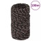 vidaXL Fr&acirc;nghie de barcă, negru, 2 mm, 100 m, polipropilenă