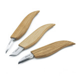 Cumpara ieftin Set de sculptura in lemn BeaverCraft S12, 3 piese