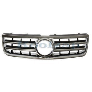 Grila radiator VW Touareg (7L), 10.2002-12.2006, crom/negru, 7L6853651CB41, 958005 foto