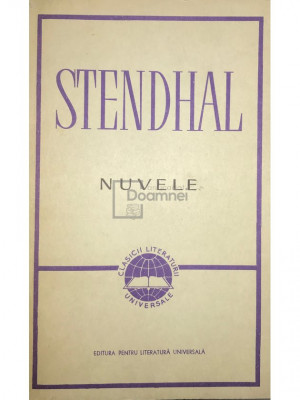 Stendhal - Nuvele (editia 1967) foto