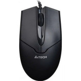 Mouse cu fir A4TECH negru OP-550NU-1