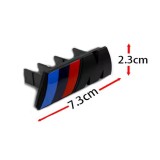 Emblema M pentru grila fata BMW, 7x2.5, negru