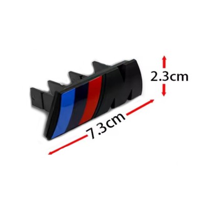 Emblema M pentru grila fata BMW, 7x2.5, negru foto