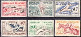 C5319 - Franta 1963 - Sport 5v.timbre nestampilate MNH,serie completa, Nestampilat