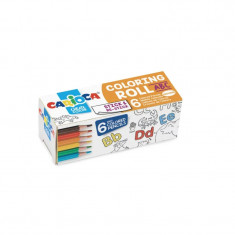 Hartie Mini Coloring Roll Carioca 85x10 cm ABC foto