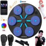 Aparat Smart de Box APF&reg; cu Lumini RGB, Bluetooth, Manusi Negre si Fixare cu Banda Velcro