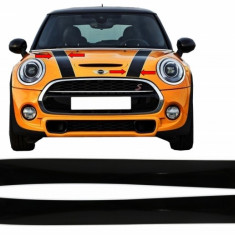 Set Stickere Capota Negru Alb MINI R50 R52 R53 R56 R57 Clubman R55 (2001-2017) Calitate Premium Performance AutoTuning