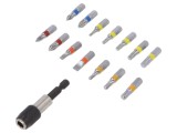 Kit Capete Șurubelniță 25mm și Suport Universal Magnetic