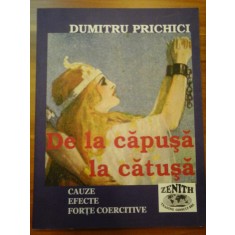 DE LA CAPUSA LA CATUSA * CAUZE-EFECTE-FORTE COERCITIVE PENTRU PROSPERITATE CU DEMNITATE - Dumitru PRICHICI (autograf si dedicatie pent