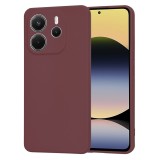 Husa silicon Xiaomi Redmi Note 14 4G (Regional) Techsuit SoftFlex, bordo