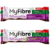 Pachet Baton Silhouette cu Konjac si Ceai Verde MyFibre 40g + 40g