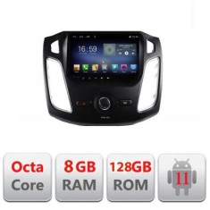 Navigatie FORD FOCUS 3 F-150 Octa Core cu Android Radio Bluetooth Internet GPS WIFI DSP 8+128GB 4G CarStore Technology