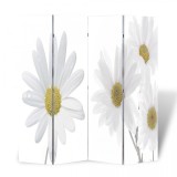 Paravan despărțitor cu imprimeu floral, 160 x 180, vidaXL