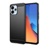 Husa Techsuit Carbon Silicone Xiaomi Redmi 13 Poco M6 4G