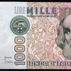 Bancnota 1000 LIRE - ITALIA, anul 1982 *cod 808 = UNC