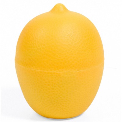 Cutie Depozitare Silva, Model Lamaie, Culoare Galben, Material Plastic, Diametru 10cm foto